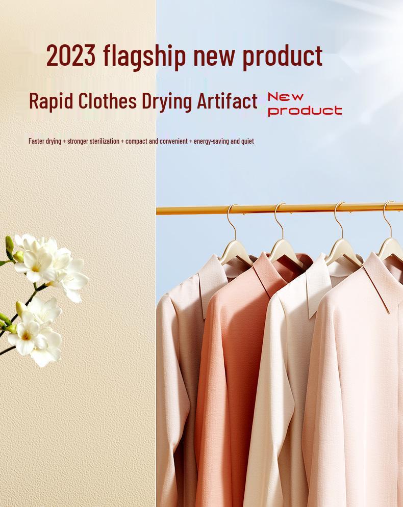 Viteshiga Smart Clothes Dryer: Compact, Quick-Dry, Sterilizing Solution for Home Use