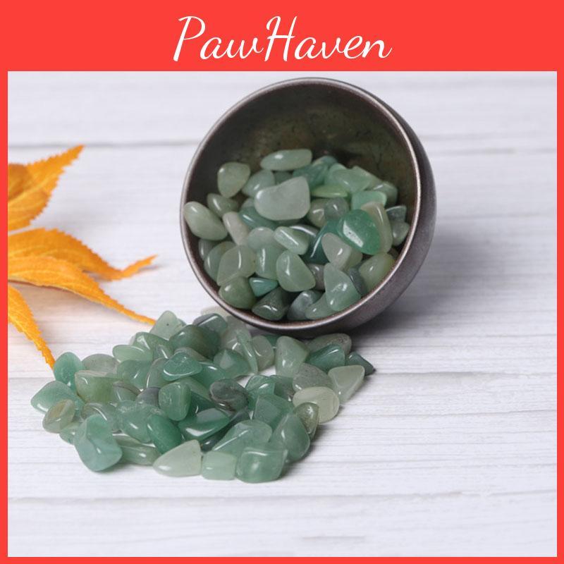 100g Authentischer Grüner Aventurin Trommelsteine Quarzkristall Edelstein Für Elegante Sammlungen