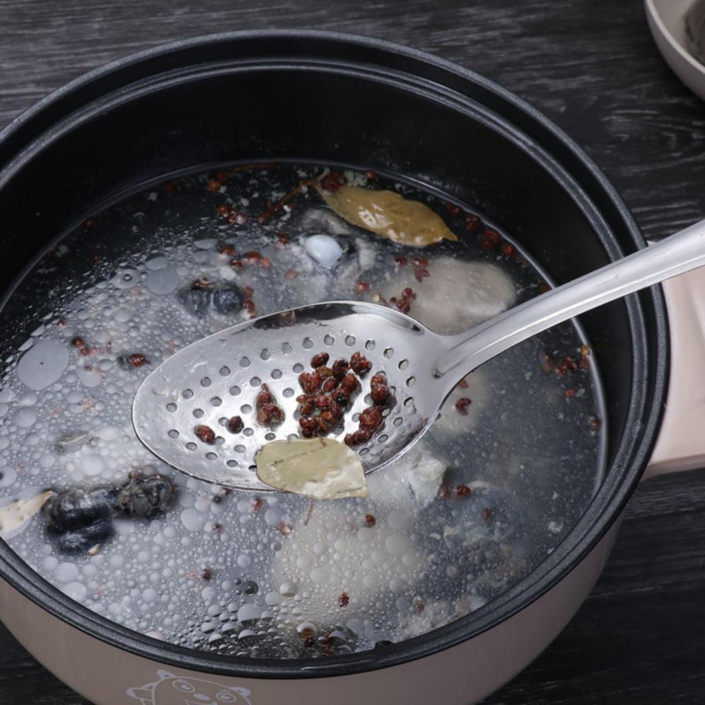 Durszlak ze stali nierdzewnej, Gruby durszlak, Domowa łyżka do serwowania, Artykuły kuchenne MIT