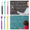 55cm Telescoping Teacher Pointer Colorful Retractable Teacher Hand Pointer For Classroom Kids Reading Pointer 1pc