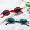 Vintage Okrągłe Okulary Przeciwsłoneczne Damskie Męskie Luksusowe Designerskie Mała Oprawka Punk Hip Hop Okulary Przeciwsłoneczne Travel Shades