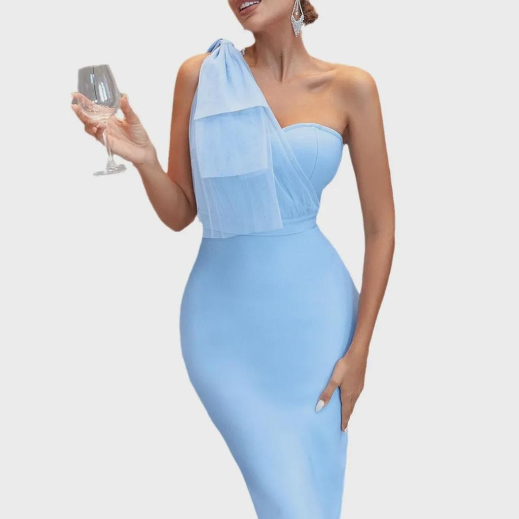 Europäisches und Amerikanisches Damen-Bandagen-Abendkleid