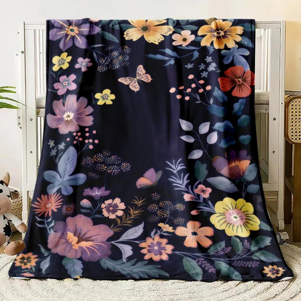 Festive Christmas  Flannel Thin Blankets Cozy Patterns for A Merry Holiday Flannel Blanket New Year Home Decoration Gift