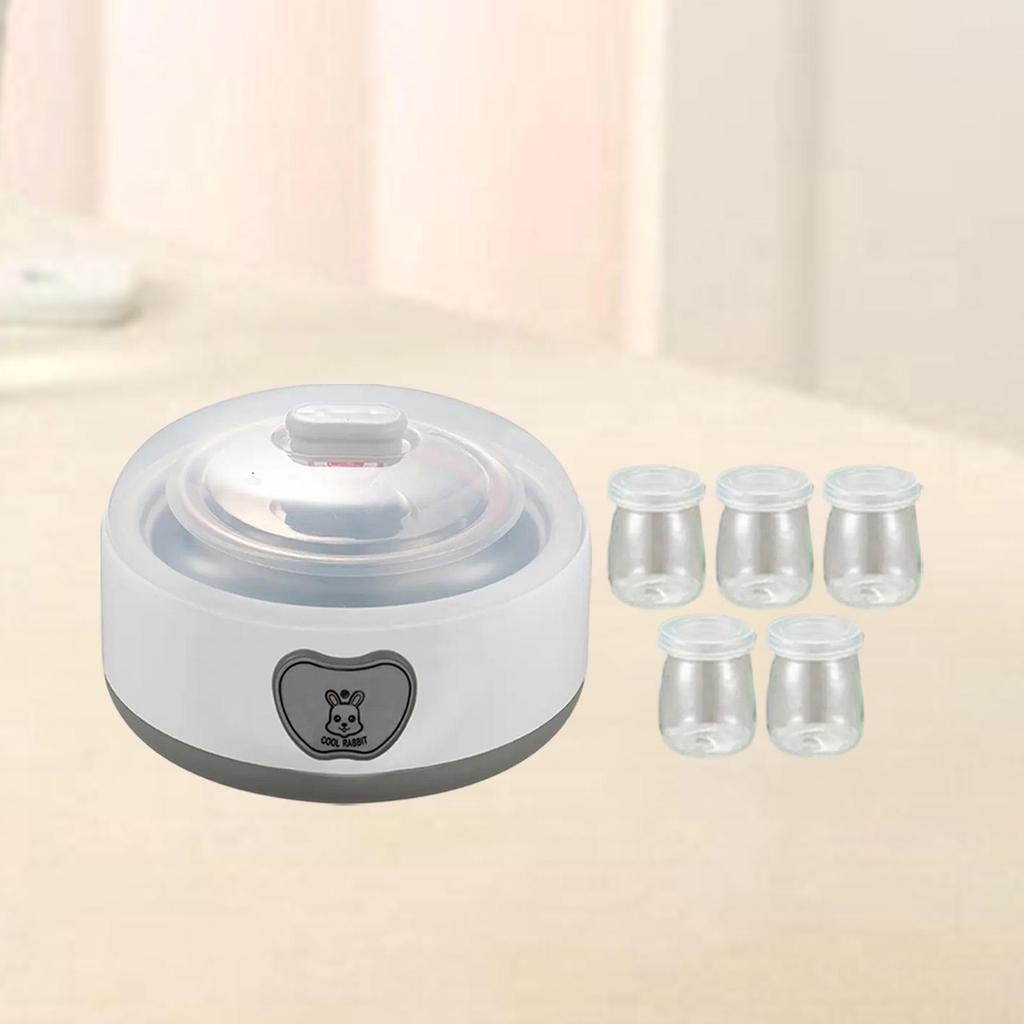 Automatic Yogurt Machine Low Noise DIY Homemade Yogurt Household Professional Constant Temperature Control Multifunctional 1.2L