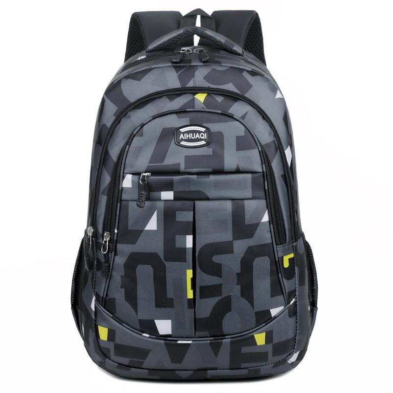 Schoolbag Leisure Student Anti Splashing Water Wear Resistant Backpack Travel