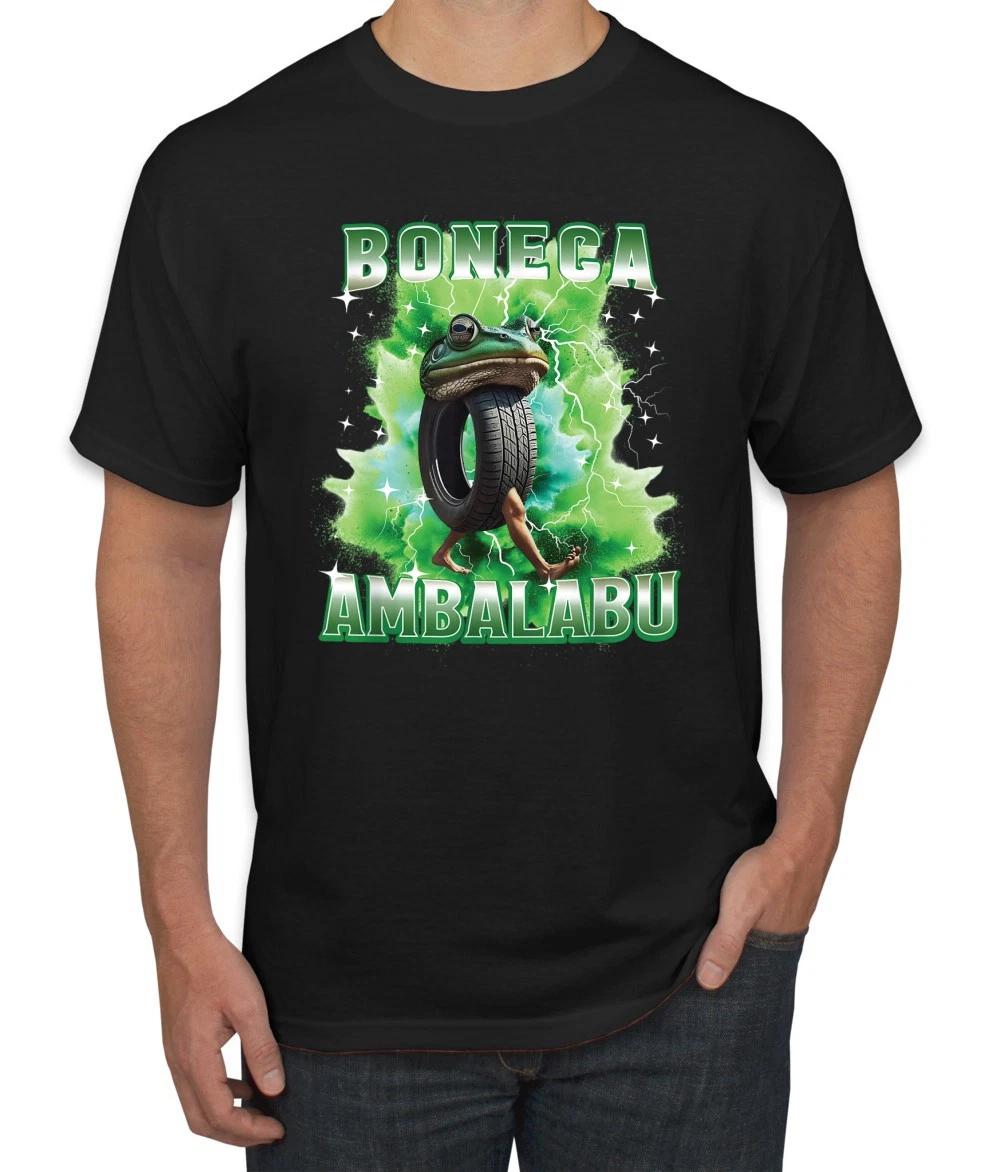 Boneca Ambalabu Frog Tire Legs Meme Italian Brainrot Funny Men s T- Shirt S