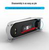 Xiaomi Band 7 Compatible Three-Bead Solid Stainless Steel Wristband Strap