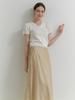 Liel Fav Half V Knit (Ivory)