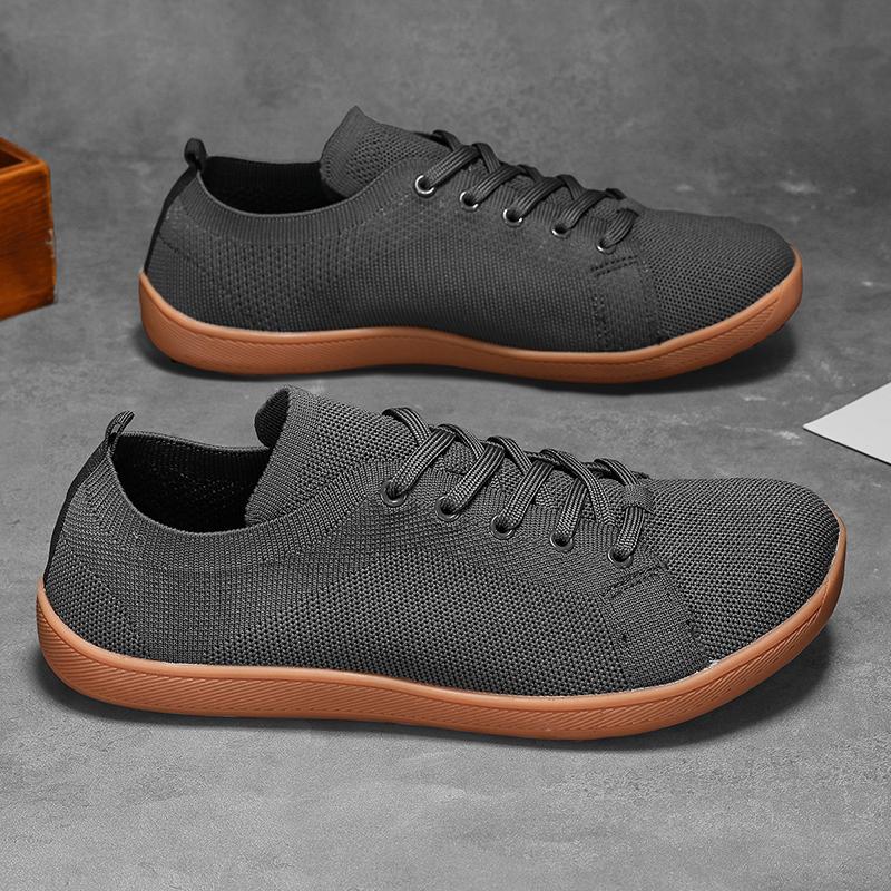 Flache Herrenschuhe Sommer Atmungsaktive Casual Sneakers Für Männer Neue Mesh Bequeme Weiße Wanderschuhe Vulkanisierte Sneakers Schuhe Damen