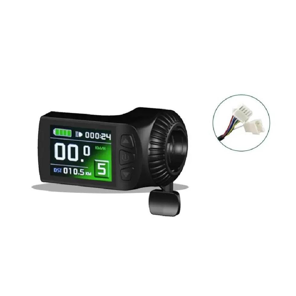 Ebike KT LCD LED Display Waterproof SM Plug 24V36V48V72V LCD3 LCD4 LCD5 LCD7 LCD8H LCD9 LED880 LED900S for Electric Bicycle Kit