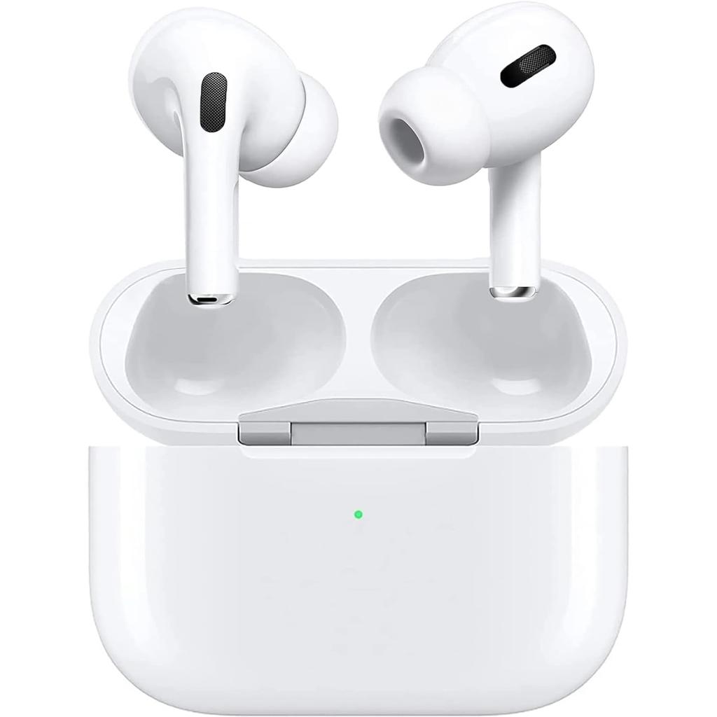 AirPods Pro Wireless Bluetooth Instant Automatic Bluetooth Sound Noise ENC IPX7 Up To 48 Hours of Touch Headset Compatible with and School Earbuds,