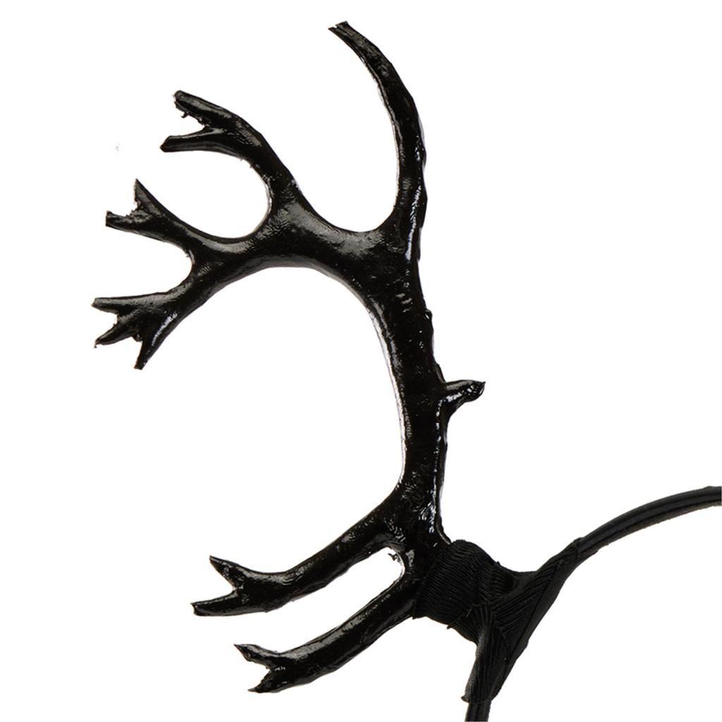 Handmade Antler Horn Headbands Girl Cosplay Headwear Antler Horn Fursuit Masquerades Halloween Cosplay Party