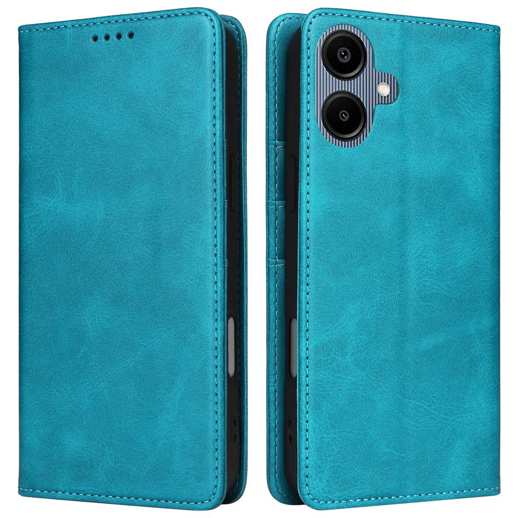 For Samsung Galaxy A06 4G Case RFID Blocking PU Leather Phone Wallet Cover