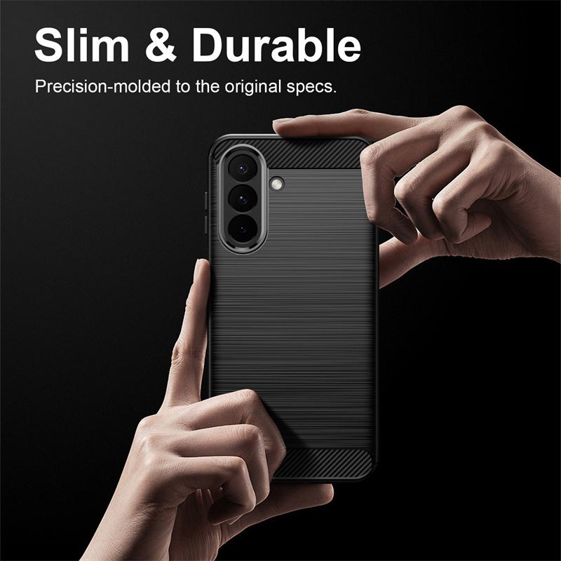 Custodia Flessibile Antiscivolo in TPU per Samsung Galaxy A57 A37 A27 A17 5G Cover Protettiva Resistente agli Urti Fundas Coque Capa