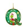 2D Christmas Decoration Pendant Christmas Tree Tag Theme Party Crafts Ornament