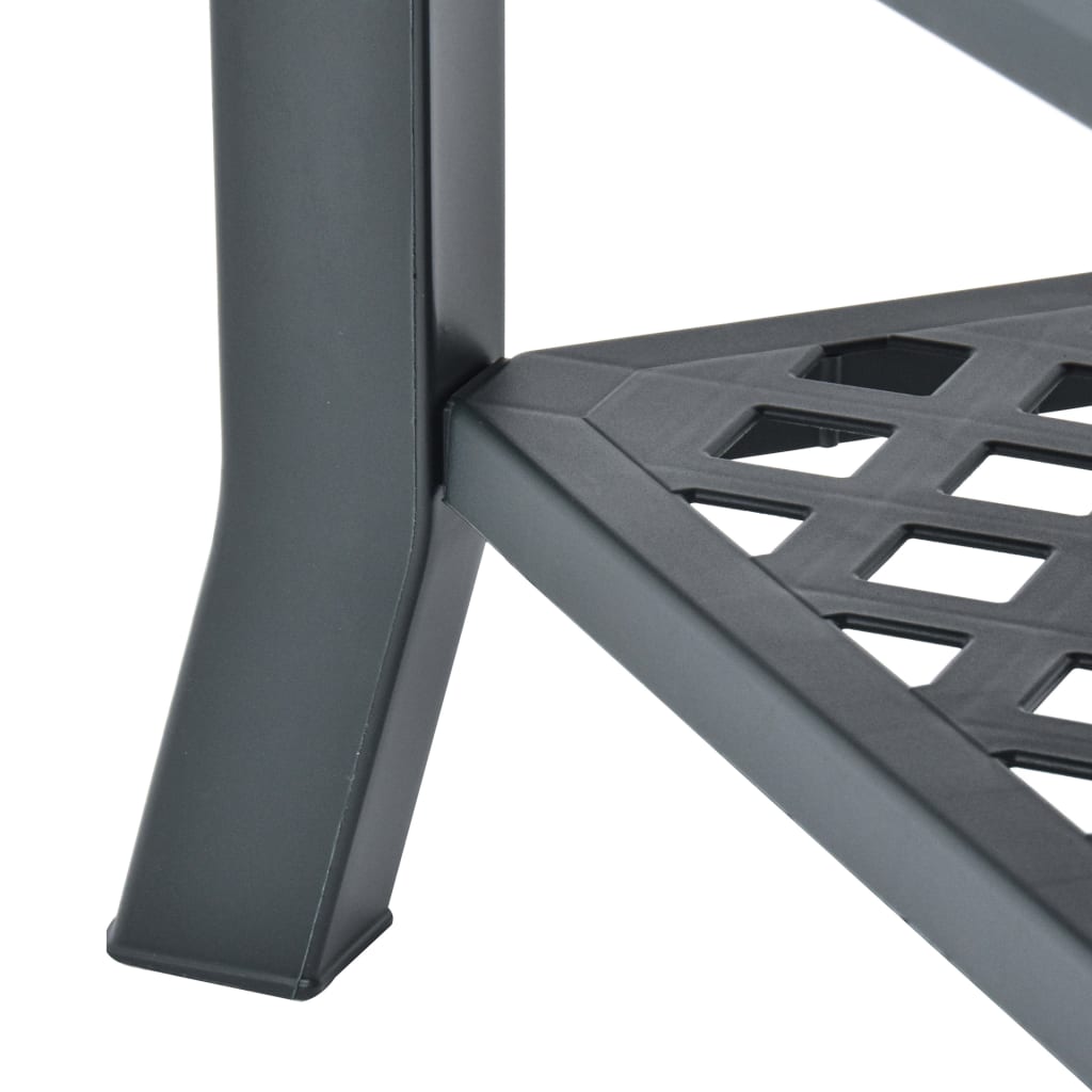 Green Coffee Table 90 x 60 x 46 cm Plastic
