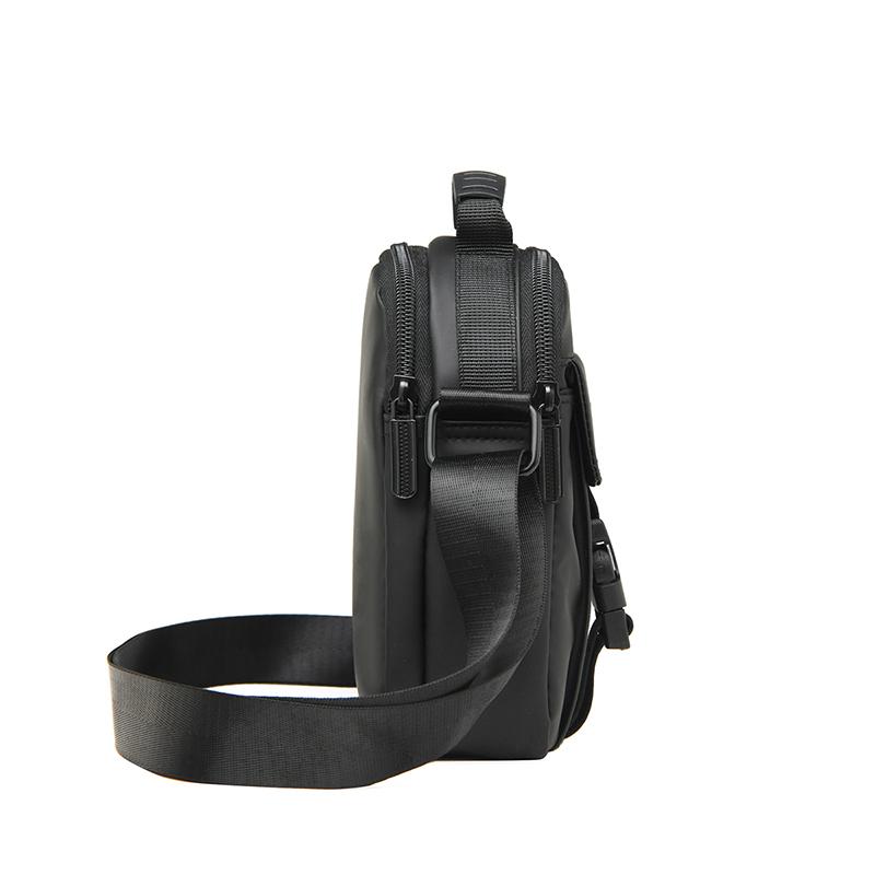 Borsa a tracolla impermeabile da uomo, borsa a tracolla verticale leggera, piccola borsa