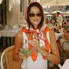 New Silk Shawl Satin Square Scarf For Women Paisley Neckerchief Female New Headband Hair Bands Print Foulard Hijab Wraps Bandana