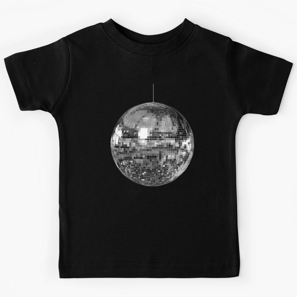 Silver Disco Ball Kids T-Shirt 170