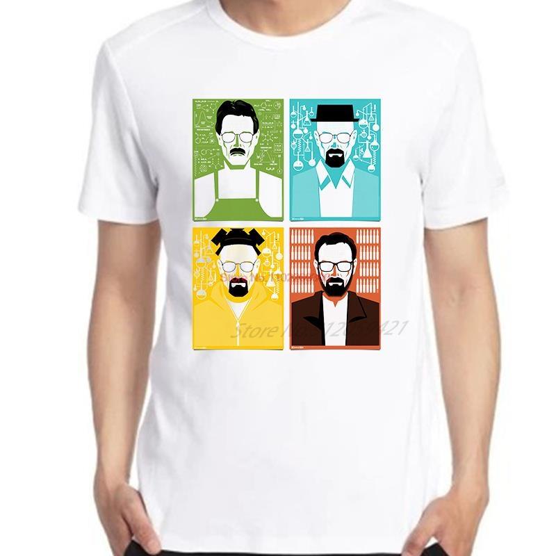 Faces Of Meth Fashion Graphic T Shirts Cotton Short Sleeve T Shirt Summer Tees Tops New Shirts And TShirts Mens Print T Shirt