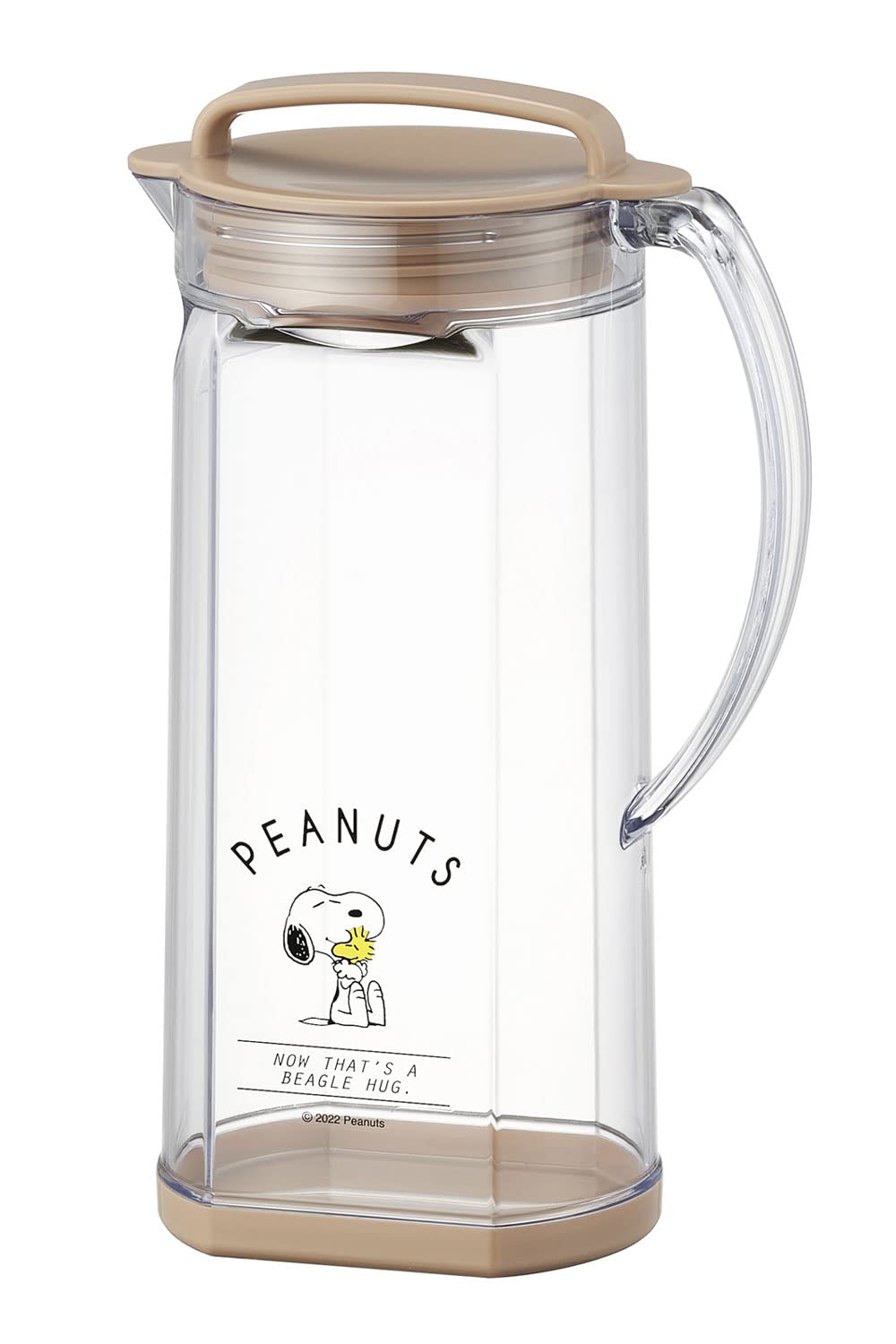 

OSK Bottle Pot Pitcher Water Bottle Snoopy Peanuts Cold Storage Gasket Included Handle Included Made in Japan 1.2L No.4 RC-1208