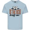 50th Birthday 50 is the New 21 Funny Unisexs Light Cotton TShirt