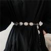 Simple Yet Fashionable Metal Chain Waist Belt For Women Versatile For Skirts And Outfits