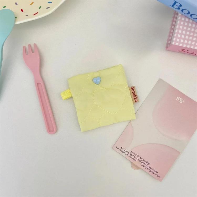 

Мягкий чехол для наушников Портативный чехол для хранения для AirPods Xiaomi Милая сумка-органайзер для наушников для студентов Девочек Милый чехол для переноски