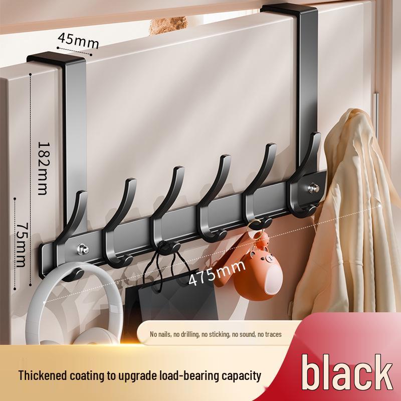 Wind Door Hook: No-Punch Clothes Hanger & Storage Rack for Entrance or Bedroom