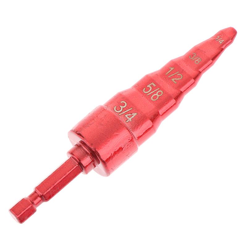 5In1 Air Conditioner Copper Pipe Expander Swaging Drill Bit Set Swage Tube Expander Soft Copper Tubing Tools