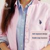 U.S. Polo Assn. Women's Pure Cotton Long-Sleeve Embroidered Shirt