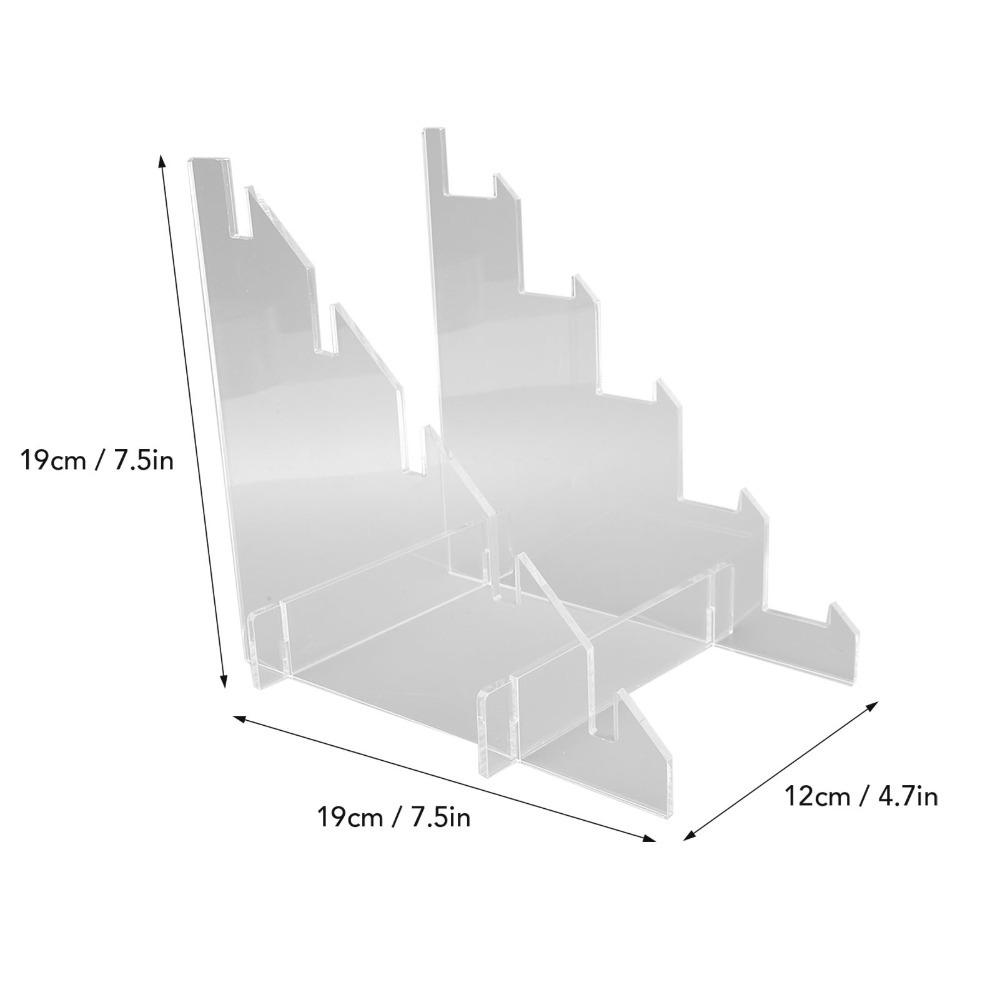 Transparent Knife Display Stand Compact Knife Storage Stand Pocket Knife Storage