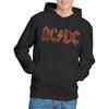 AC/DC Mens Hand Drawn Logo Hoodie