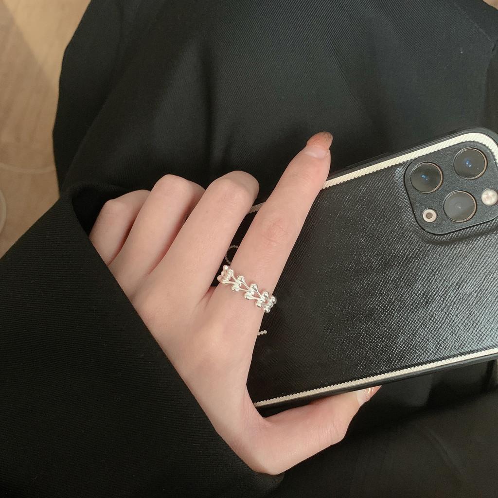 Design Irregular Trendy Copper Ring For Women Contemporary Geometric Style Summer 2022