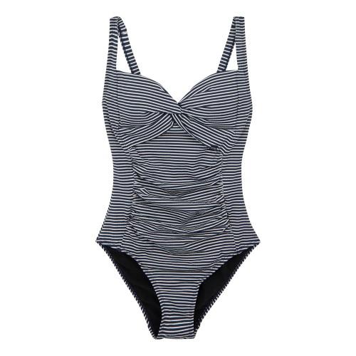 Regatta Sakari Seeksucker Tummy Control Einteiliger Badeanzug für Damen