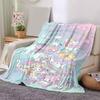 1pc Magical Elements Sanrio Characters Blanket Soft Warm Bedding Throw for Room Decor, Living Room, Travel, Camping, Car Blankets, Beach, Office Naps,