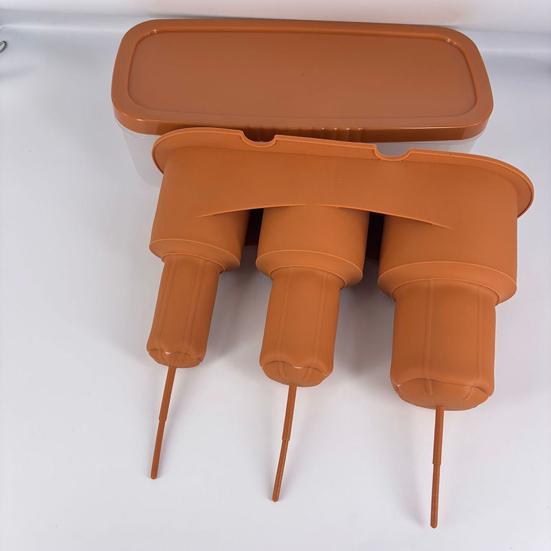 Cylinder Ice Cube Tray for 30Oz-40Oz Tumbler BPA-Free Slow Melting Ice Mold with Lid And Bin Easy Release Ice Maker for Whiskey Cocktail