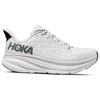HOKA Clifton 9 Nimbus Cloud Steel Wool Herren Sneaker Weiß 1127895-NCSW