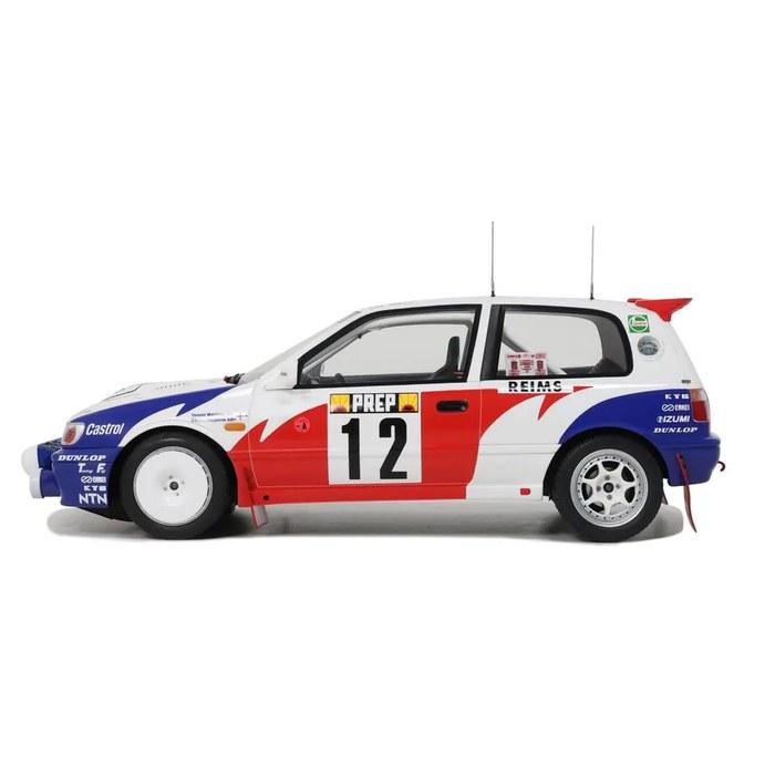 Kyosho OttO Mobile 1/18 Nissan Sunny GTI-R Monte Carlo Rally 1992 #12 OTM461 Multicolor