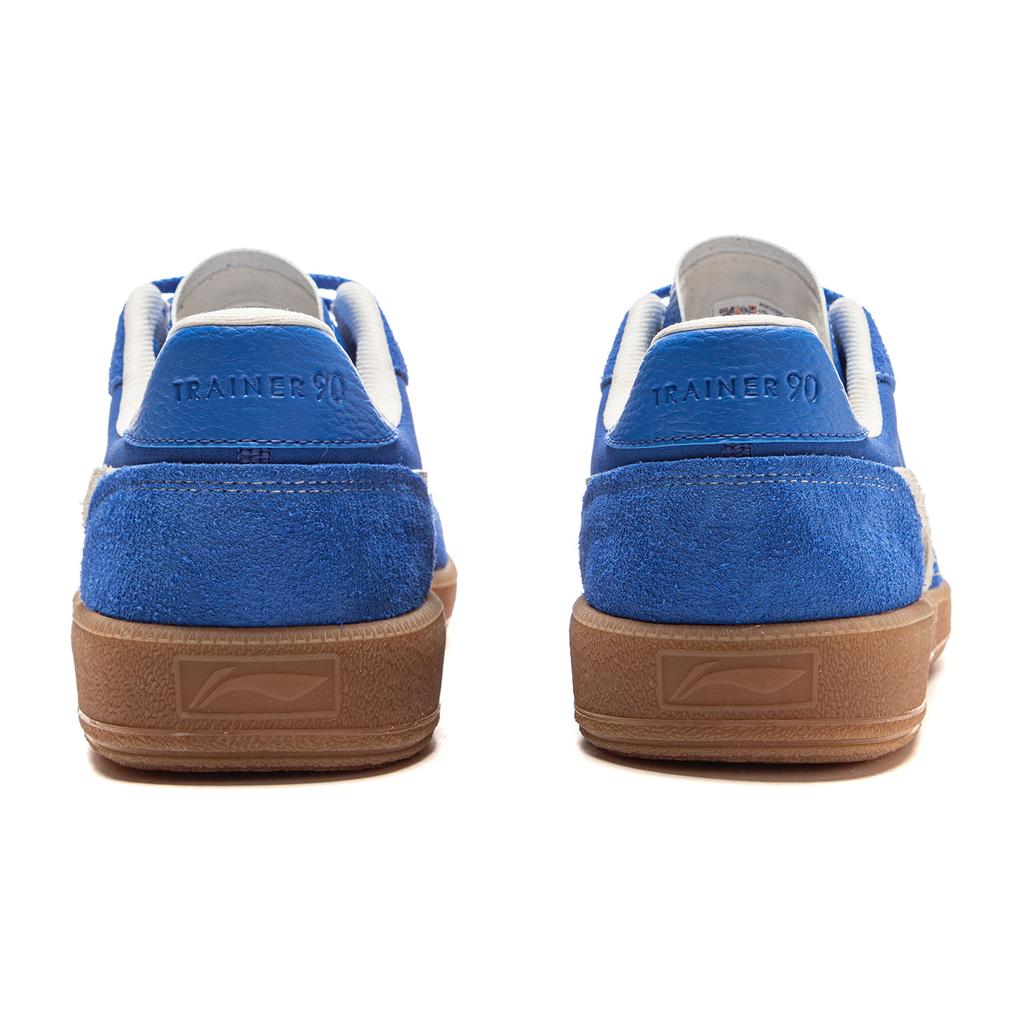 Li Ning YUNCHUAN 2 Slip Resistant, Abrasion Resistant, Lightweight Low Top German Army Trainers Men's Palace Blue AGCV337-4