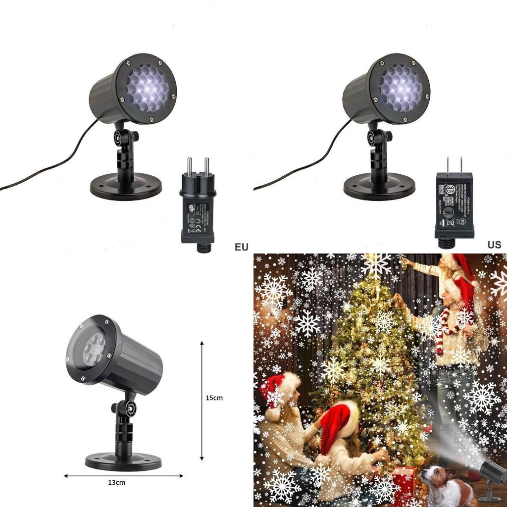 Christmas Outdoor Projector Light Waterproof Display For Holiday Yard Decor