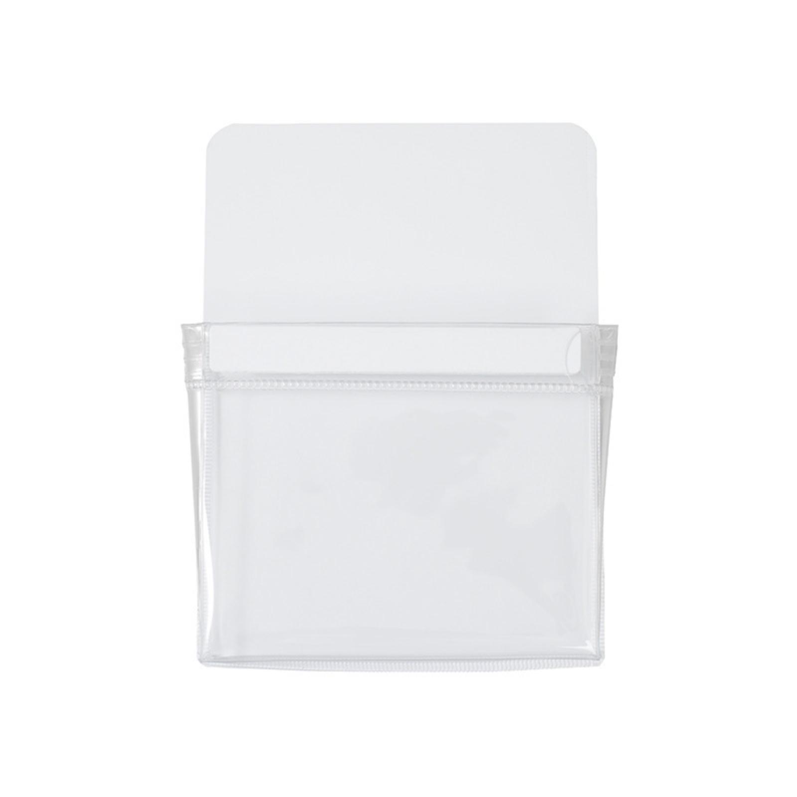 

Refrigerator Magnetic Storage Pouch Side Door Shelf Magnet Hole-Free Storage Box Miscellaneous Organiser Small Item Tidying Tool One Size білий