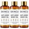 Feuchtigkeitsspendendes Körperöl, Natürliches Feuchtigkeits-Körperöl, Leichtes, Nichtfettendes Körpermassageöl für Trockene Haut, Tägliche Hautpflege 100ml Jede X 3 Stück