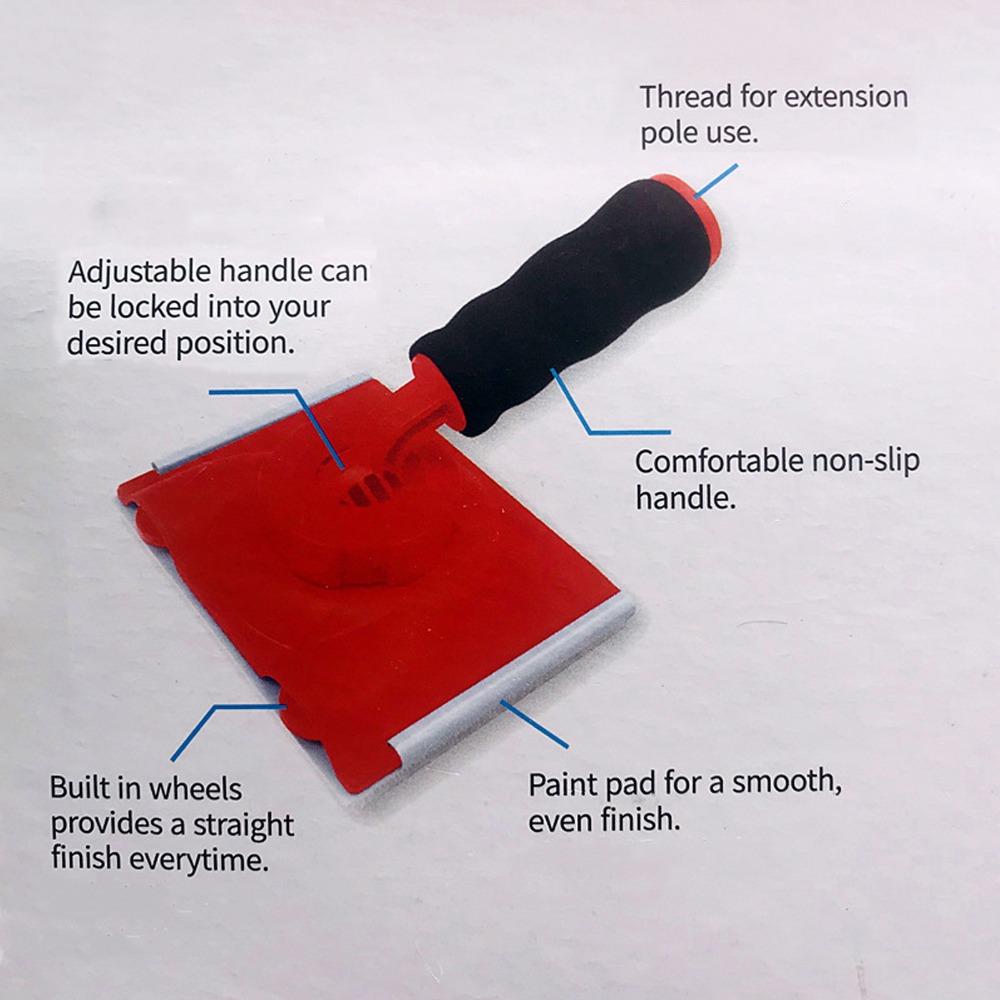 Painter's Pad Refills Edge Painting Tool Non Slip Handle Paint Edger Paint Edge Trimmer Ceilings