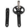 Bike Crankset 34T Chainring Sprocket Aluminium Alloy Hollow Integrated CNC Light Weight Bike Parts for MTB