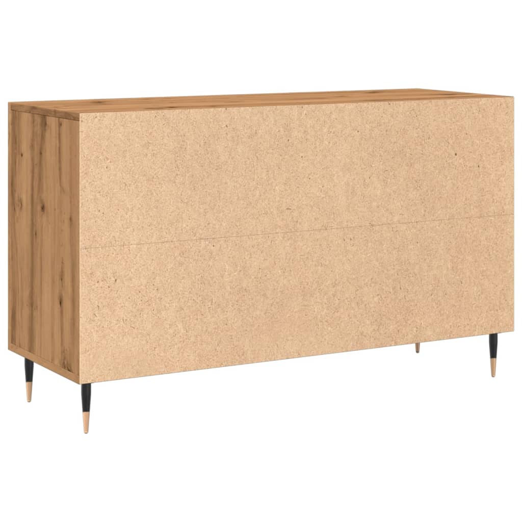 Vidaxl Chest of Drawers, Artisan Oak, 100X36X60 Cm, Wood-Based Material