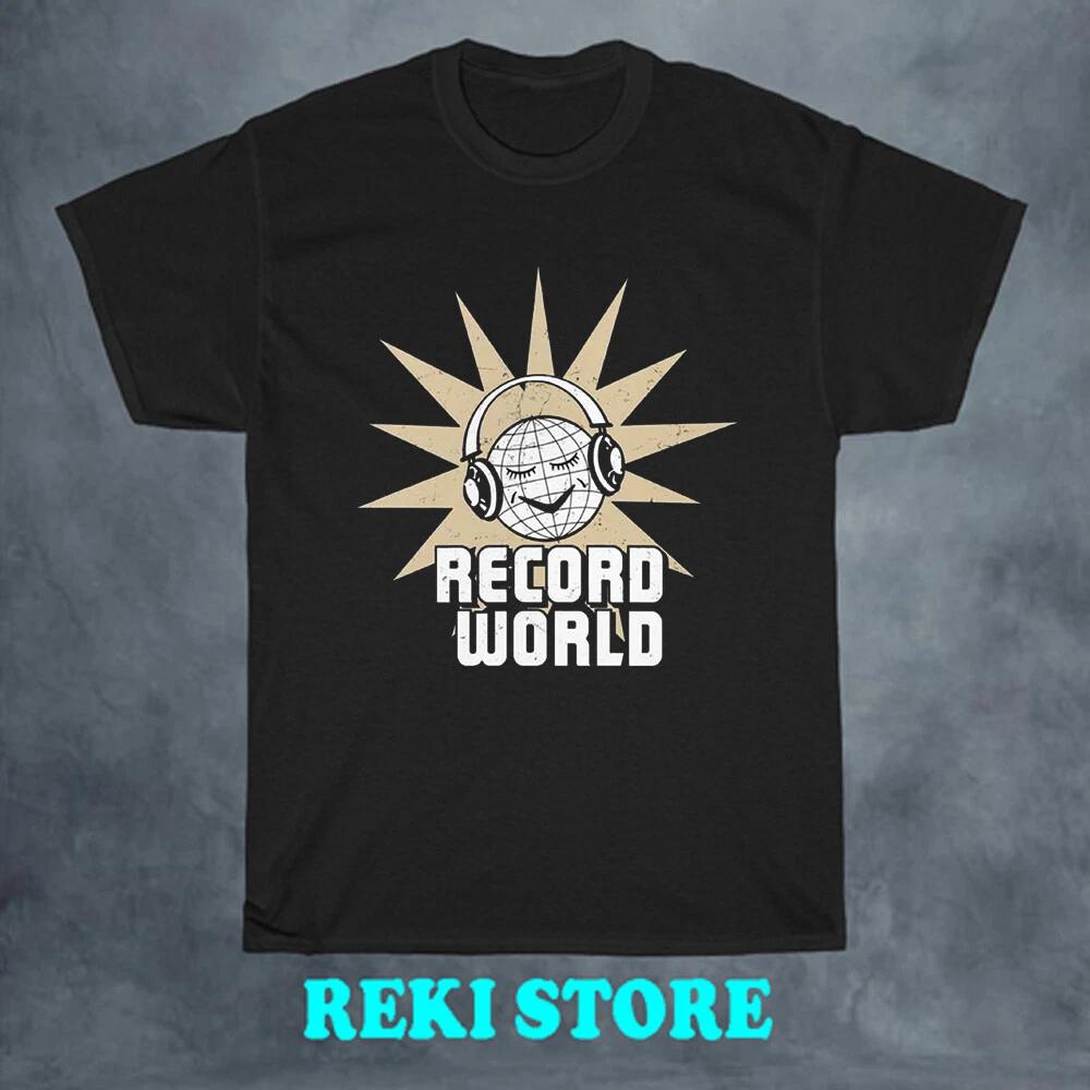 Record World Men s Black Size S-5XL S