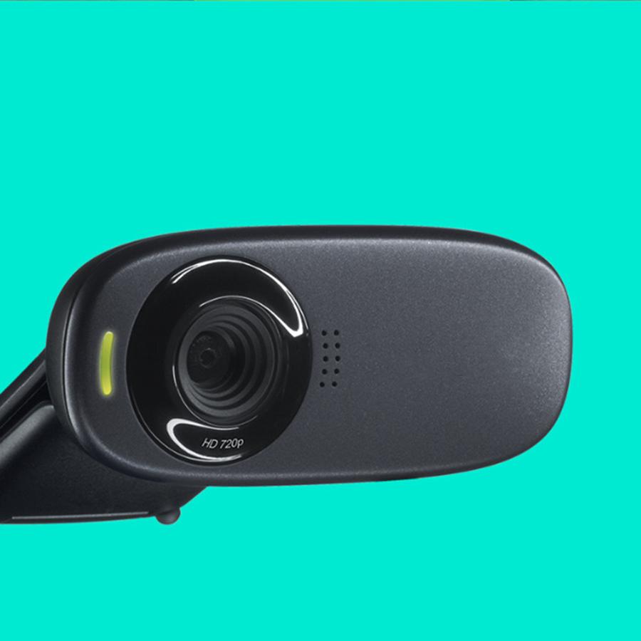 C310 HD USB Webcam For PC Laptop Desktop Windows 7 8 10 Web Camera W/ Microphone