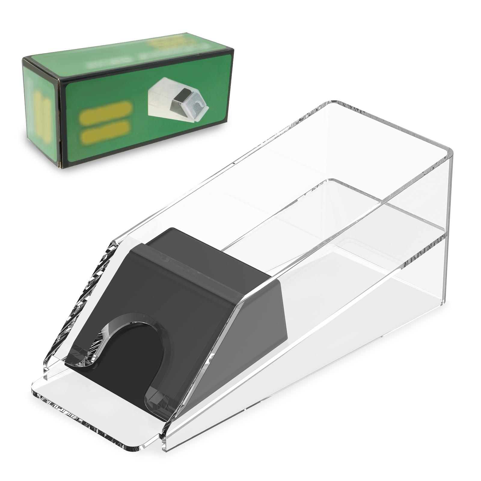 

Шузы для блэкджека на 4/6 колод, лоток для сброса карт, шуз для карт, Техасский холдем - Подарок для казино для детей и взрослых, игрушка для домашних игр