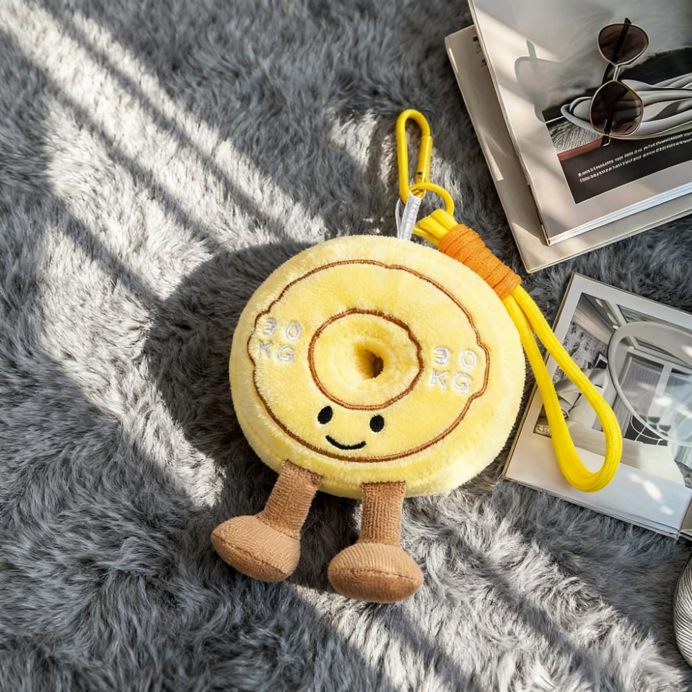 Činka Kettlebell Činka Kotouč Plyšový Plněný Sáček Klíčenka Hračka Roztomilá Měkká Panenka Kawaii Kluci Dívky Děti Dekorace Batohu Dárky